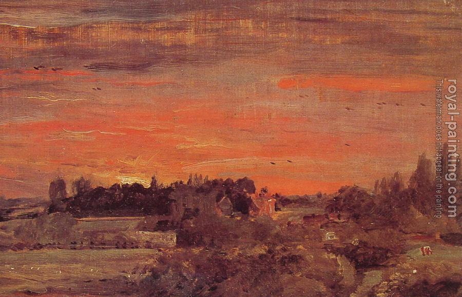 John Constable : East Bergholt Rectory